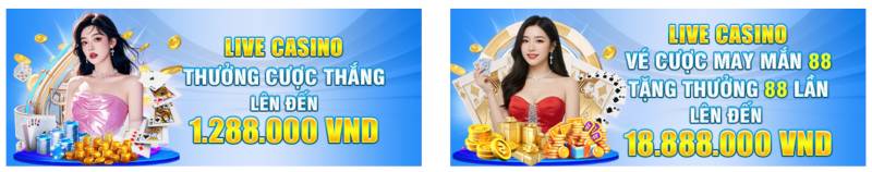 Khuyến mãi live casino